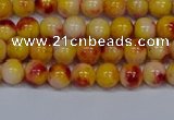 CMJ646 15.5 inches 6mm round rainbow jade beads wholesale