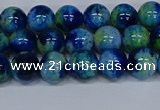 CMJ668 15.5 inches 8mm round rainbow jade beads wholesale