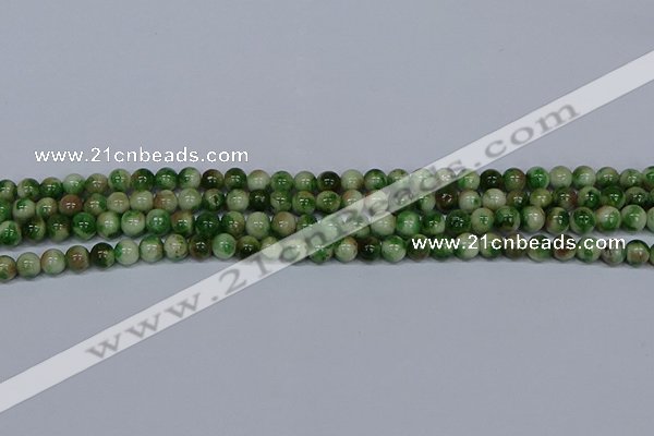 CMJ702 15.5 inches 6mm round rainbow jade beads wholesale