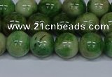 CMJ704 15.5 inches 10mm round rainbow jade beads wholesale