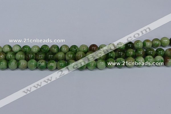 CMJ704 15.5 inches 10mm round rainbow jade beads wholesale