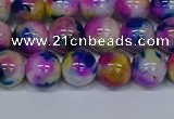 CMJ711 15.5 inches 10mm round rainbow jade beads wholesale