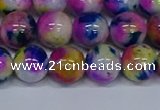 CMJ712 15.5 inches 12mm round rainbow jade beads wholesale