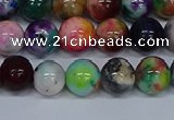 CMJ753 15.5 inches 10mm round rainbow jade beads wholesale