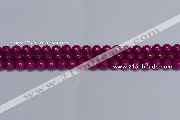 CMJ81 15.5 inches 10mm round Mashan jade beads wholesale