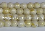 CMJ900 15.5 inches 4mm round Mashan jade beads wholesale