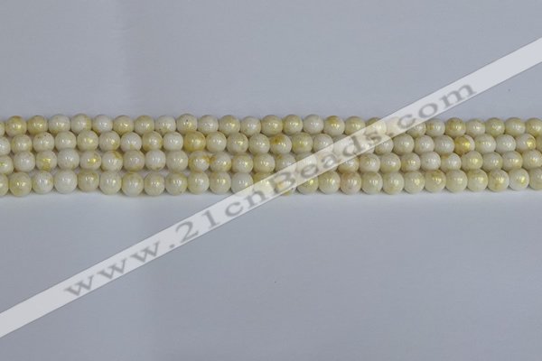 CMJ900 15.5 inches 4mm round Mashan jade beads wholesale