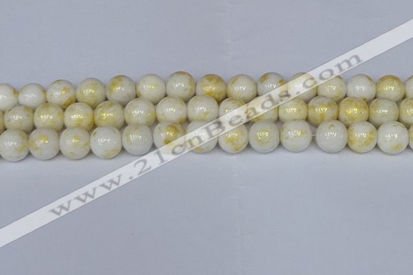 CMJ903 15.5 inches 10mm round Mashan jade beads wholesale