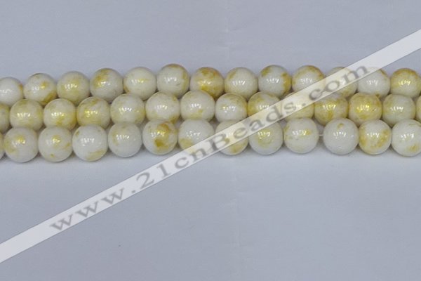 CMJ904 15.5 inches 12mm round Mashan jade beads wholesale