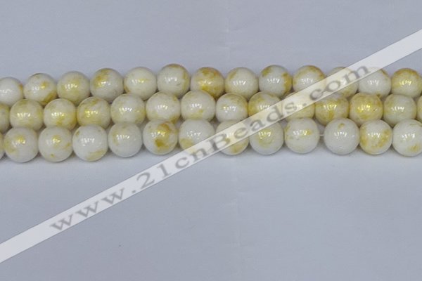 CMJ904 15.5 inches 12mm round Mashan jade beads wholesale