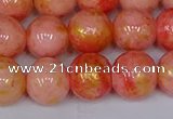 CMJ912 15.5 inches 8mm round Mashan jade beads wholesale