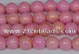 CMJ915 15.5 inches 4mm round Mashan jade beads wholesale