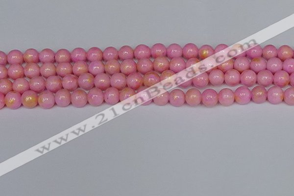 CMJ916 15.5 inches 6mm round Mashan jade beads wholesale