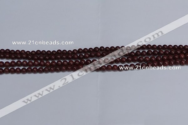 CMJ92 15.5 inches 4mm round Mashan jade beads wholesale