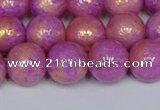 CMJ922 15.5 inches 8mm round Mashan jade beads wholesale