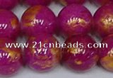 CMJ929 15.5 inches 12mm round Mashan jade beads wholesale