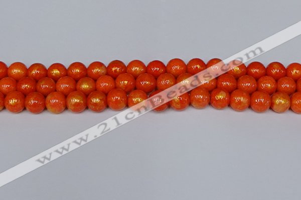 CMJ932 15.5 inches 8mm round Mashan jade beads wholesale