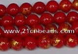 CMJ935 15.5 inches 4mm round Mashan jade beads wholesale