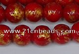 CMJ937 15.5 inches 8mm round Mashan jade beads wholesale
