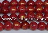 CMJ940 15.5 inches 4mm round Mashan jade beads wholesale