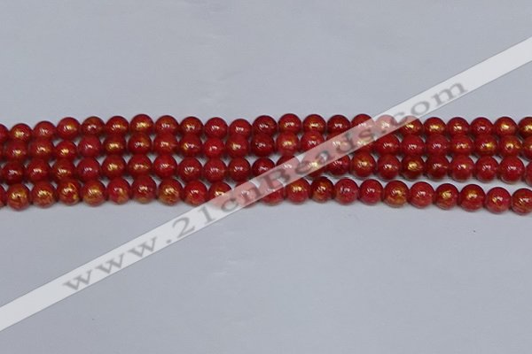 CMJ940 15.5 inches 4mm round Mashan jade beads wholesale