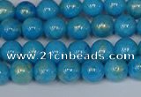 CMJ950 15.5 inches 4mm round Mashan jade beads wholesale