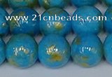 CMJ953 15.5 inches 10mm round Mashan jade beads wholesale