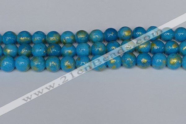 CMJ954 15.5 inches 12mm round Mashan jade beads wholesale