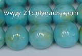 CMJ968 15.5 inches 10mm round Mashan jade beads wholesale