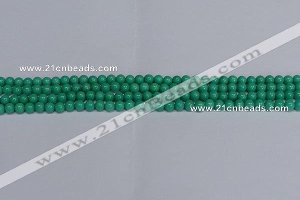 CMJ99 15.5 inches 4mm round Mashan jade beads wholesale