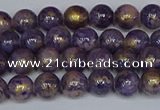 CMJ995 15.5 inches 4mm round Mashan jade beads wholesale