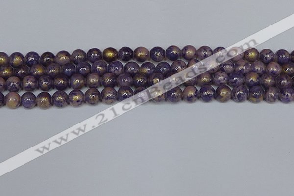 CMJ996 15.5 inches 6mm round Mashan jade beads wholesale