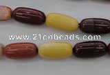 CMK125 15.5 inches 8*16mm drum mookaite beads wholesale