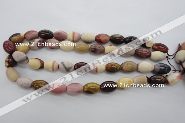 CMK128 15.5 inches 13*18mm rice mookaite beads wholesale