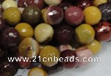 CMK17 15.5 inches 10mm faceted round mookaite beads wholesale