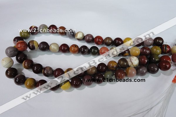 CMK205 15.5 inches 12mm round mookaite gemstone beads wholesale