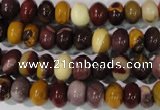 CMK220 15.5 inches 5*8mm rondelle mookaite gemstone beads