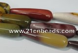 CMK227 15.5 inches 10*35mm teardrop mookaite gemstone beads