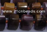 CMK290 15.5 inches 11*15*15mm faceted triangle mookaite beads