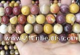 CMK349 15.5 inches 12mm round mookaite jasper beads wholesale