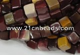 CMK70 15.5 inches 8*8mm cube mookaite gemstone beads wholesale