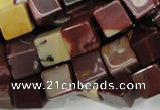 CMK72 15.5 inches 12*12mm cube mookaite gemstone beads wholesale