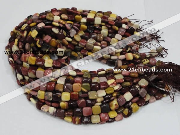 CMK78 15.5 inches 12*12mm square mookaite gemstone beads wholesale