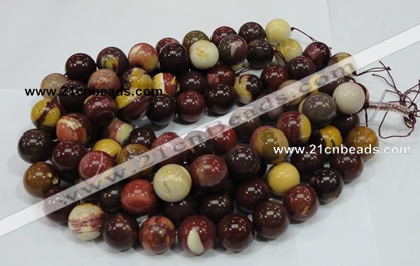 CMK81 15.5 inches 16mm round mookaite gemstone gemstone beads