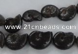 CMM50 15.5 inches 10*14mm - 12*16mm ammonite gemstone beads