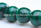 CMN01 A grade 3mm round natural malachite beads Wholesale