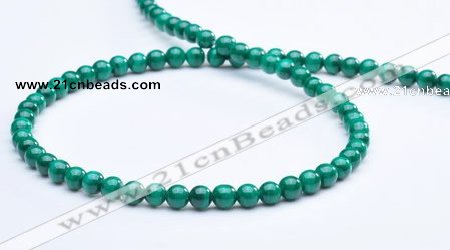 CMN02 A grade 4mm round natural malachite beads wholesale