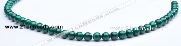 CMN04 6mm round A grade natural malachite beads Wholesale