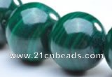 CMN05 8mm round A grade natural malachite beads wholesale