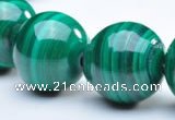 CMN08 14mm A grade round natural malachite beads wholesale